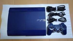 美品　PS3 本体　CECH-4000B　アズライトブルー　