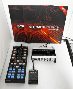 送料無料 即決 Native Instruments TRAKTORセット KONTROL X1 AUDIO8DJ AUDIO2 SCRATCH ControlVinyl MK2 オーディオインターフェース PCDJ