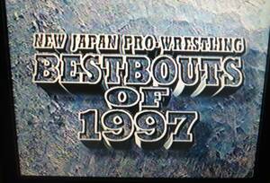 【匿名発送・追跡番号あり】 新日本プロレス ベストバウト オブ 1997 VHS BESTBOUTS OF 1997