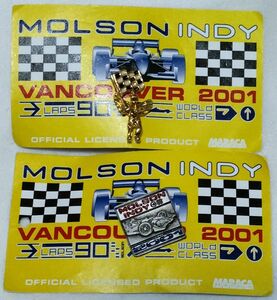 ピンズ　CART　MOLSON INDY VANCOUVER 2001　モルソン・インディ・バンクーバー　トロント　ピンバッジ ピンバッチ