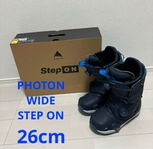 【26cm】 BURTON PHOTON WIDE STEP ON バートン ステップオン　フォトン