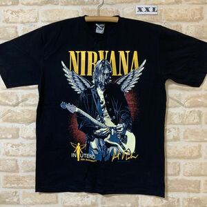 ニルバーナ ニルヴァーナ Tシャツ　XXLサイズ　管3456 半袖Tシャツ NIRVANA