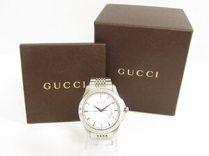 GUCCI グッチ Gタイムレス 126.2/YA126209 自動巻き メンズ 腕時計 ▼SB5220