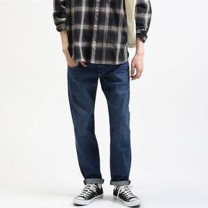 リーバイス レッド 502 テーパー デニムパンツ W32 定価14300円 ミシシッピリバーブルー LEVI’S RED ジーンズ ジッパーフライ A2687-0001