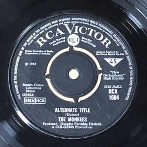 Alternate Title UK Orig Mono 7