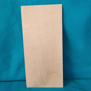 【薄板1mm】ハードメープル⑧　木材