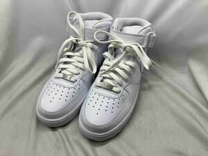 NIKE/ナイキ/CW2289-111／Air Force 1 Mid ’07／ホワイト スニーカー/26.5cm