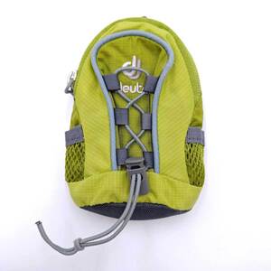 【中古】ドイター ミニゴーゴー ポーチ mini gogo ライトグリーン Deuter