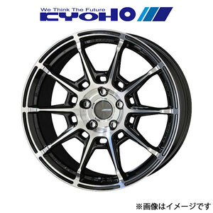 共豊 アルミホイール 4本 ガレルナ レフィーノ オデッセイ RC1/RC2(17×7.0J 5-114.3 INSET48 ブラックポリッシュ)KYOHO GALERNA REFINO