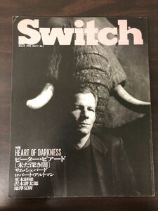 SWITCH Vol.11 No.1 1993年　特集ピーター・ビアード／サム・シェパード／荒木経惟／沢木耕太郎