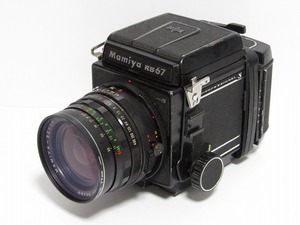 GH23-9405[NAK] Mamiya マミヤ RB67 Pro S 中判フィルムカメラ + Sekor C 1:4.5 f=50mm レンズ 動作未確認 ジャンク扱い 1円～