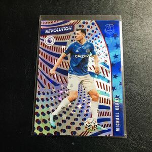 (SP) Michael Keane / 2021-22 PANINI Revolution PREMIER LEAGUE SOCCER EPL Red Stars カード レア！ マイケル・キーン エバートン