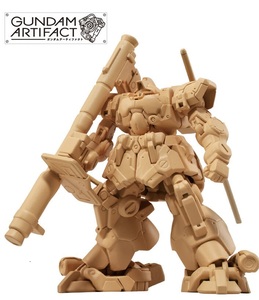 ドム・トローペン(ペールオレンジ) 機動戦士ガンダム アーティファクト　ミニプラ　ガンプラ　GUNDAM ARTIFACT　DOM TROPEN