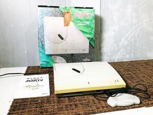 ◎★ジャンク扱い品 中古★FUJITSU 富士通 FMMARTY FMTOWNS MARTY 本体 コントローラー 取説 箱【FMMARTY】DQRI