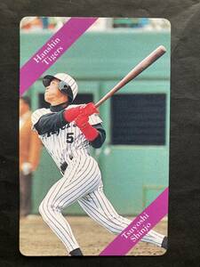 カルビープロ野球カード 93年 No.12 新庄剛志 阪神タイガース 1993年 小文字 ① (検索用) レアブロック ショートブロック ホログラム