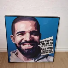 ドレイク　DRAKE　ポップアートパネル