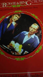 Christmas Special David Bowie & Bing Crosby アナログ12inch Single Peace On Earth/Little Drummer Boy