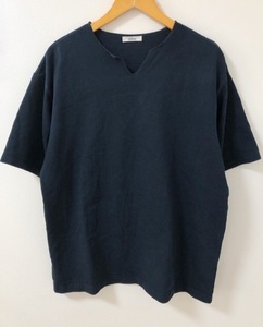 Shiun（シウン）sh23ss07611　SHORT SLEEVE KEY NECK TEE　Tシャツ【E3913-007】