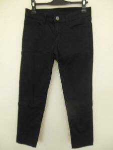 ★USEDレディースクロップドパンツ・GAP・黒