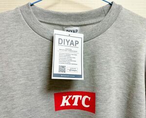 タグ付き 新品未使用品 KTCロゴ DIYAPコラボフリース裏地スウェット KYOTO TOOL CO. 京都機械工具