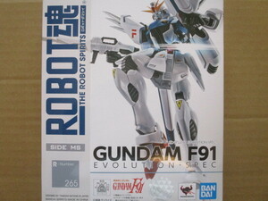 ROBOT魂　機動戦士ガンダムF91　[SIDE MS]　ガンダムF91 EVOLUTION-SPEC 角痛み有