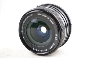 ★実用美品★SIGMA シグマ SUPER-WIDE II 24mm F2.8 MULTI-COATED ペンタックスK★♯15371