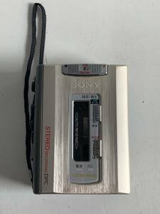 ⑦m366◆SONY ソニー◆ステレオカセットレコーダー STEREO CASSETTE-CORDER TCS-600 CLEAR VOICE カセットテープ 録音 再生 動作品