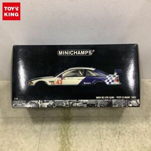 1円〜 ミニチャンプス 1/18 BMW M3 GTR ALMS PETIT LE MANS 2001