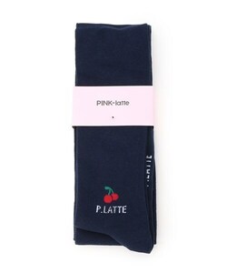 新品 PINK-latte チェリーデザインタイツ ネイビー 定価1320円 