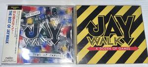 ★JAY WALK CD 2枚です THE BEST OF JAY WALK, A DOZEN OF GAMES★