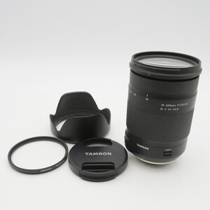 1円〜 TAMRON タムロン 18-400ｍｍ F3.5-6.3 Di II VC HLD (Model B028) FOR Nikon Fマウント用レンズ 動作未確認 y121-3437993【Y商品】