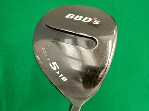 【05】【FW】【即決価格】【値下げ！】ロイヤルコレクション BBD s 304F(2009)/5W(18度)/BBD sオリジナルカーボン/フレックス R/メンズ 右