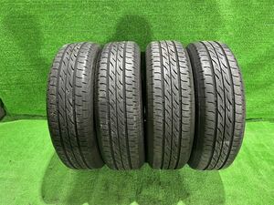 ブリヂストン BRIDGESTONE NEXTRY ネクストリー 175/65R15 サマータイヤ 2020年製造 鉄ホイール 4H 4穴 PCD100 5J スイフト