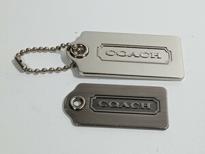 COACH コーチ キーホルダー　　ステンレス2つ