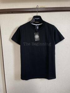 【新品未使用】 09AW 10 新品 NUMBER NINE ナンバーナイン THE BEGINNING TEE Tシャツ カットソー 半袖 BLACK ブラック 黒 即決早い者勝ち