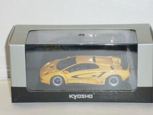 ☆1/43程度 京商 LAMBORGHINI DIABLO GT 黄