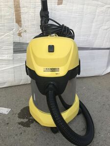 KARCHER バキュームクリーナー WD3 1.629-854.0 S/N:031682 乾湿両用 ...