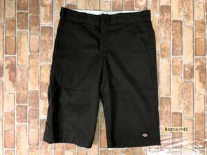 Dickies ディッキーズ メンズ ワークハーフパンツ 32 焦げ茶