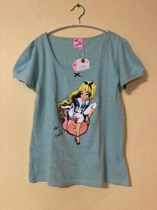 伊勢丹　¥17600 日本製　fafi ベイビーマリー　ミントグリーン　カットソー　パステルグリーン　Tシャッツ BABYMARY M-Lサイズ