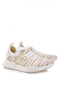 ★adidas★ NMD R1 STLT Primeknit W Running Shoes White/Multi　24㎝　ランニングシューズ　G048