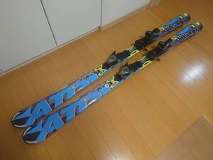 【中古品・送料無料】ATOMIC BLUESTER S TI ARC + XTO 12(スキー板＋ビンディング) L:165cm R:13.2m