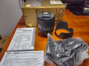 ニコン Nikon AF-S NIKKOR 24-85mm F3.5-4.5G ED VR 動作確認済 元箱付