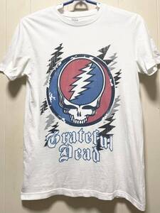 GREATFUL DEAD グレートフルデッドTシャツ M古着バンド Tロック Tミュージック Tビッグロゴ