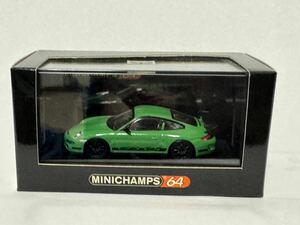 MINICHAMPS64 1/64 ポルシェ911 GTS RS 緑