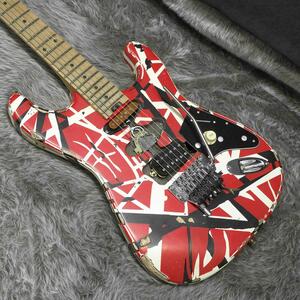 EVH Striped Series Frankenstein Frankie MN Red with Black Stripes Relic【セール開催中!!】