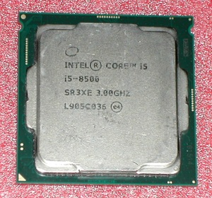 6コアCPU　Core i5 8500　LGA1151