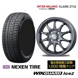 取寄せ品 4本 クレールZT10 ネクセン ウィンガード アイス2 24年 145/80R13インチ JF N BOX スラッシュ N WGN N ONE プレオ ウェイク