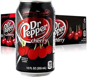 Dr Pepper(ドクターペッパー) ドクターペッパーチェリー 355ml×12本