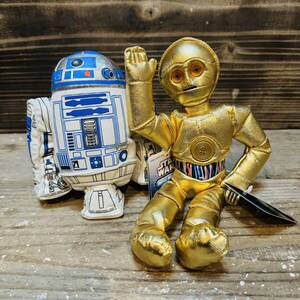 スターウォーズ STAR WARS ぬいぐるみ ハズブロ社製 C-3PO R2-D2 C3PO R2D2 ヨーダ イウォーク チュウバッカ ダースベイダー