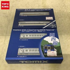 1円〜 動作確認済 TOMIX Nゲージ 92132 JRキハ120形 ディーゼルカー関西線セット 92142 JRキハ187 10系 特急ディーゼルカーセット